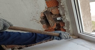 Демонтаж оконных откосов по выгодной цене от 509 руб. в Вологде - Сварной-Вгд