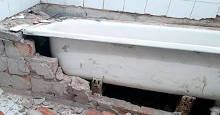 Демонтаж ванной комнаты в Вологде - стоимость работ от 815 руб. | Сварной-Вгд